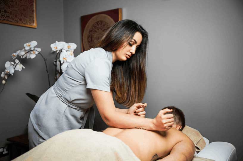 Aromatherapy massage
